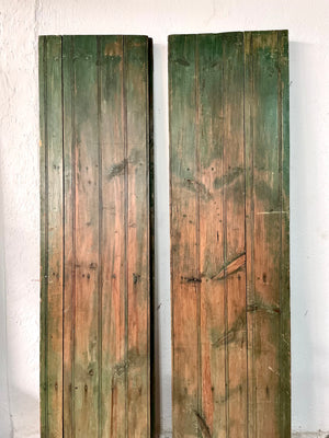 Par de puertas de madera