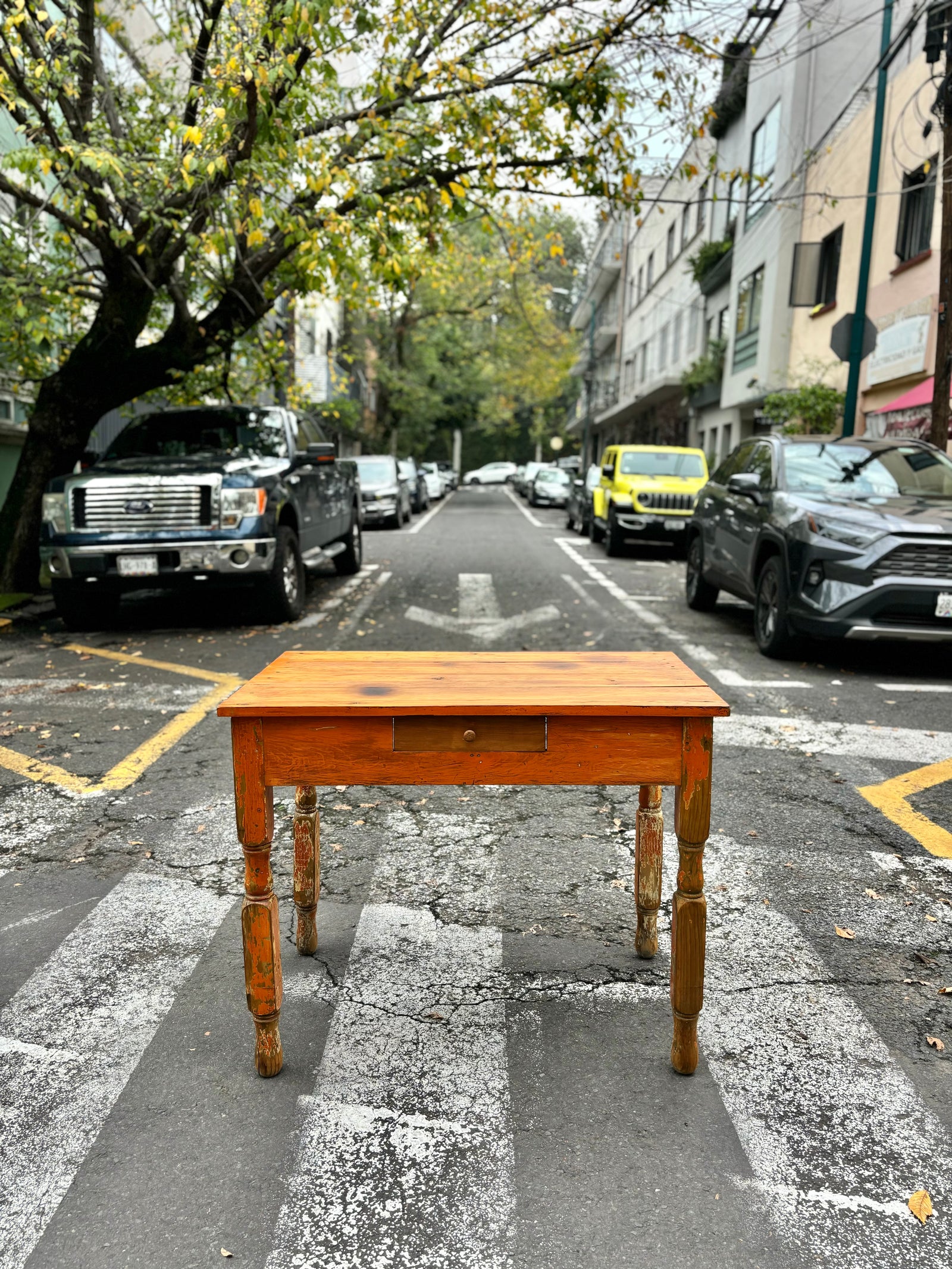 Mesa de cocina Naranja