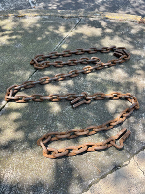 Cadena de hierro forjado