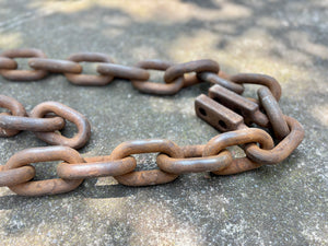 Cadena de hierro forjado