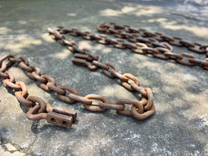 Cadena de hierro forjado