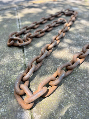 Cadena de hierro forjado