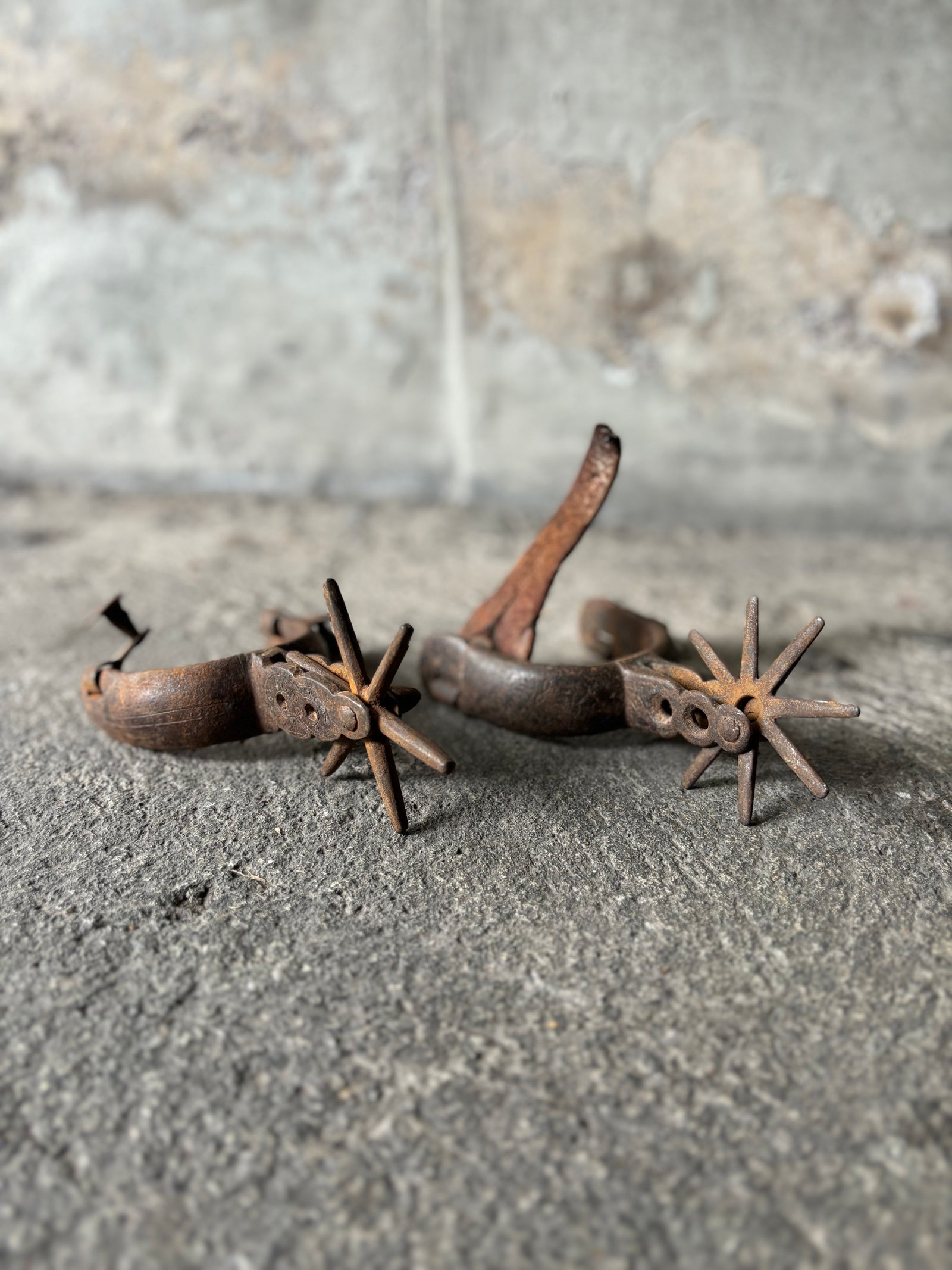 Par de Espuelas antiguas