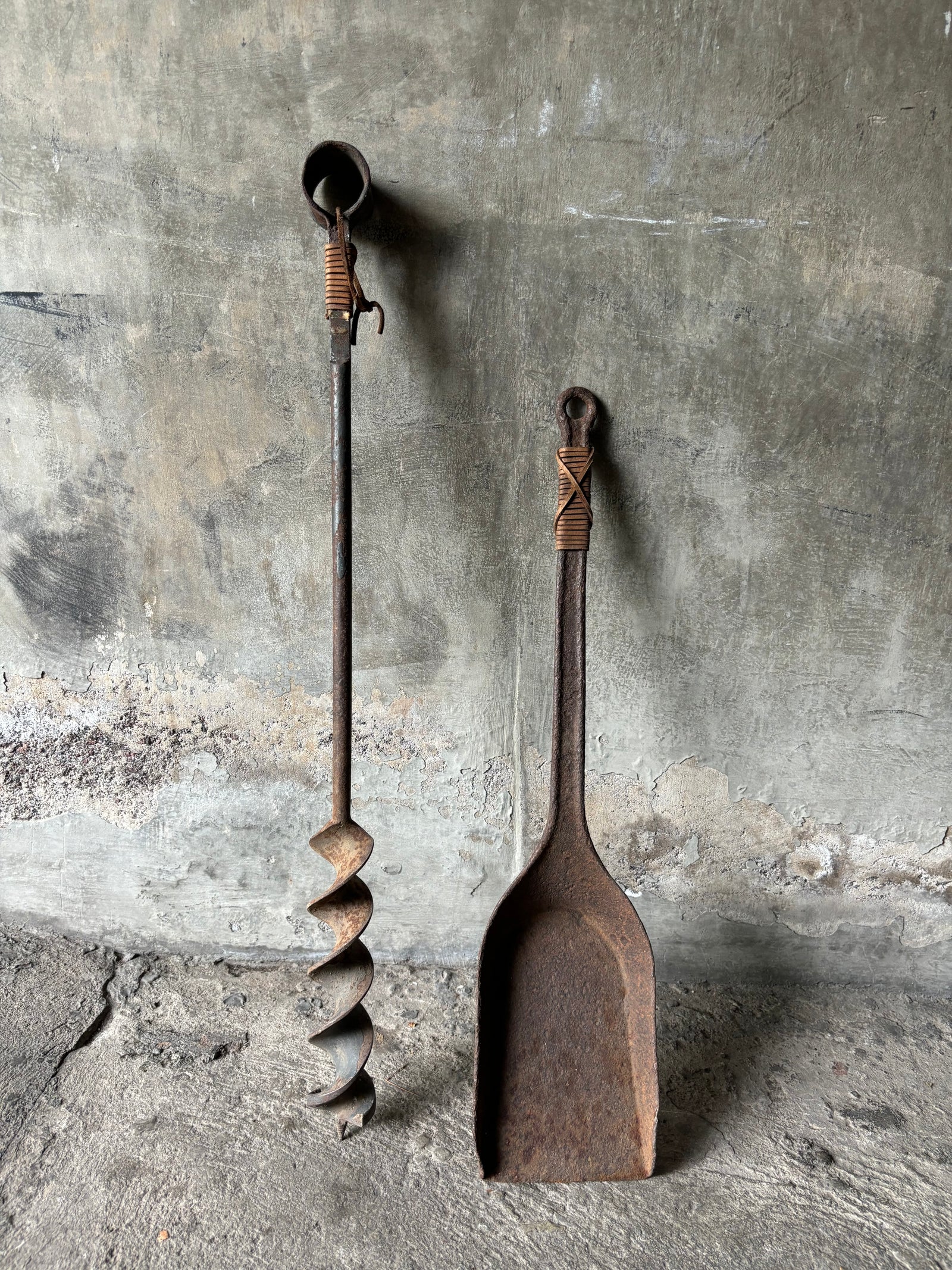 Broca y Pala antiguas