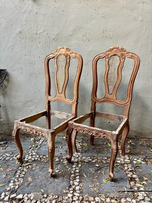 Sillas de cedro
