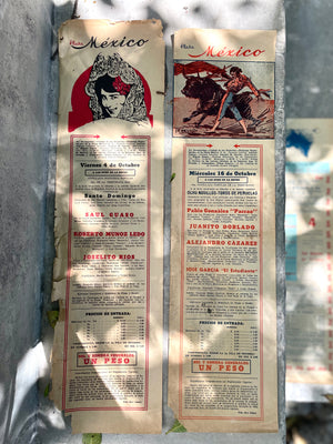 Carteles taurinos