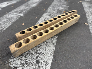 Moldes de piloncillo largos