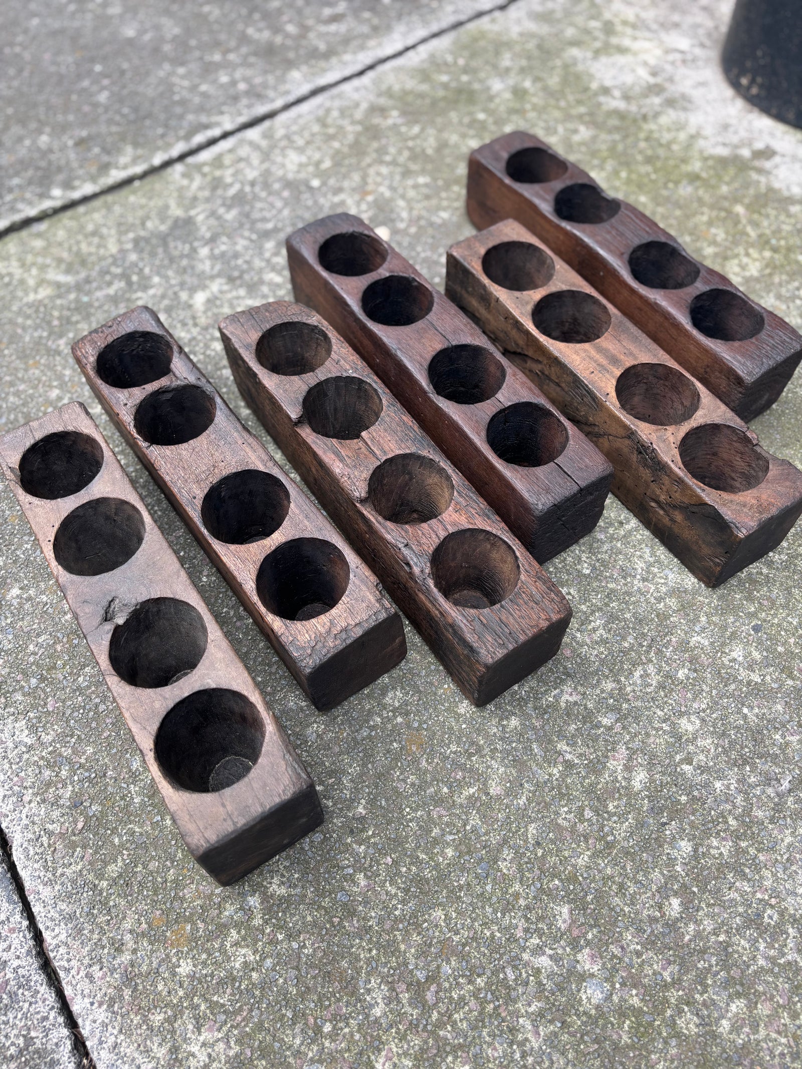 Molde piloncillo de cedro