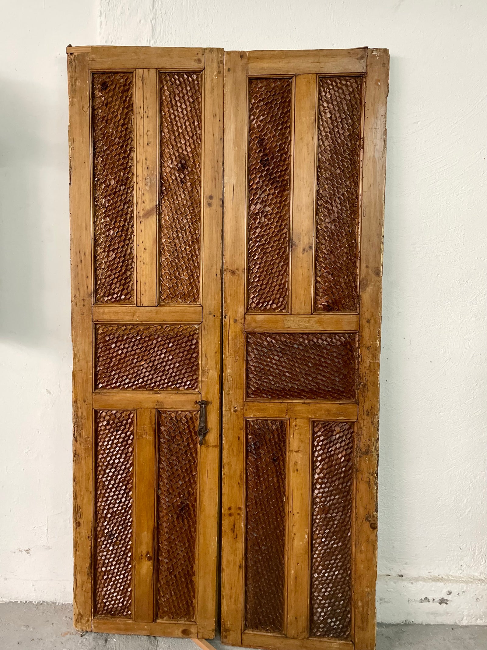 Par de puertas madera tallada (p8)