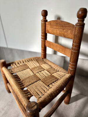 Sillita de cuerda