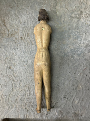 Cristo tallado madera