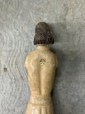 Cristo tallado madera