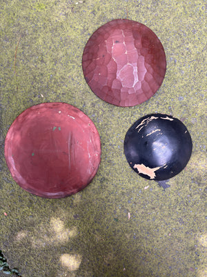 Platos de madera decorados