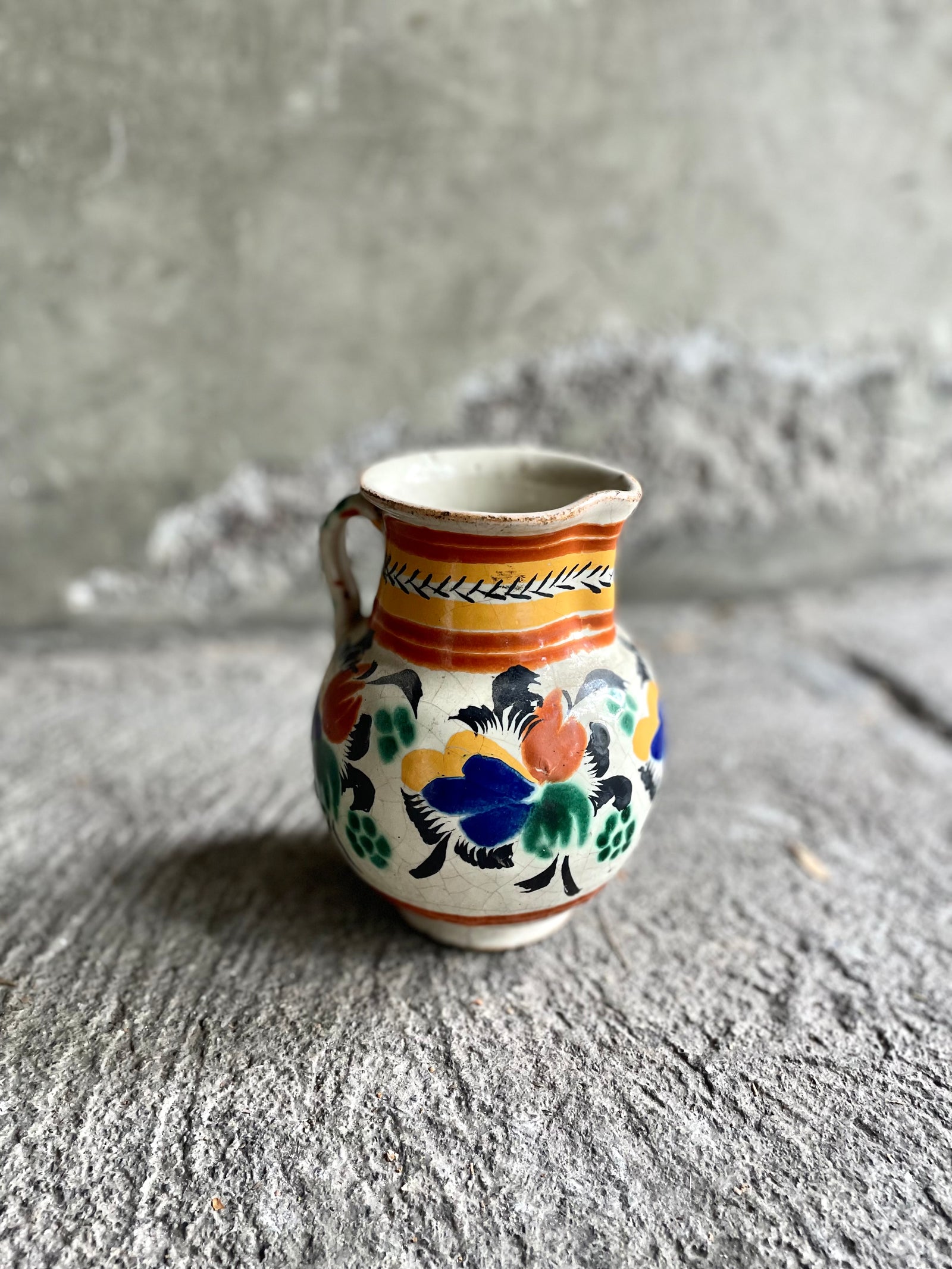 Jarra de Talavera antigua chica