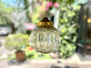 Lámpara transparente óvalos