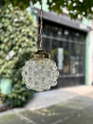 Lámpara burbuja transparente