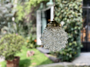 Lámpara burbuja transparente