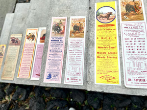 Carteles taurinos