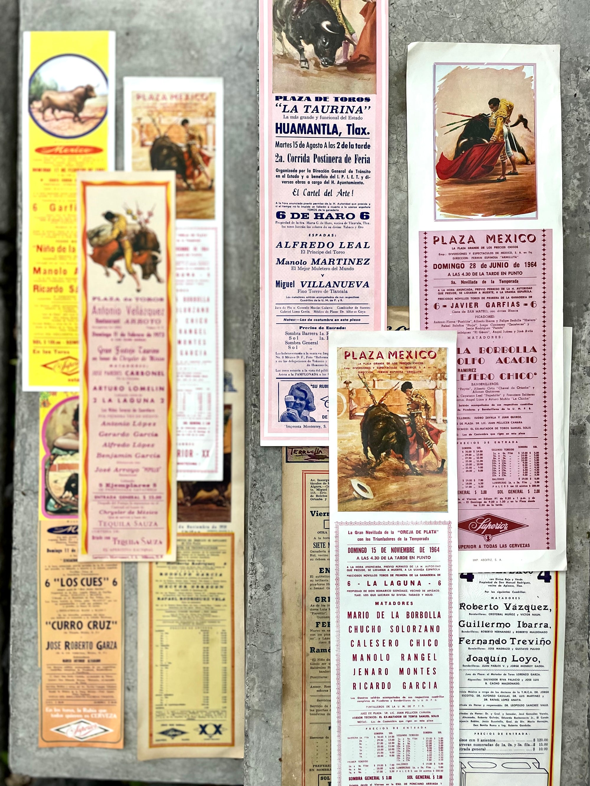 Carteles taurinos