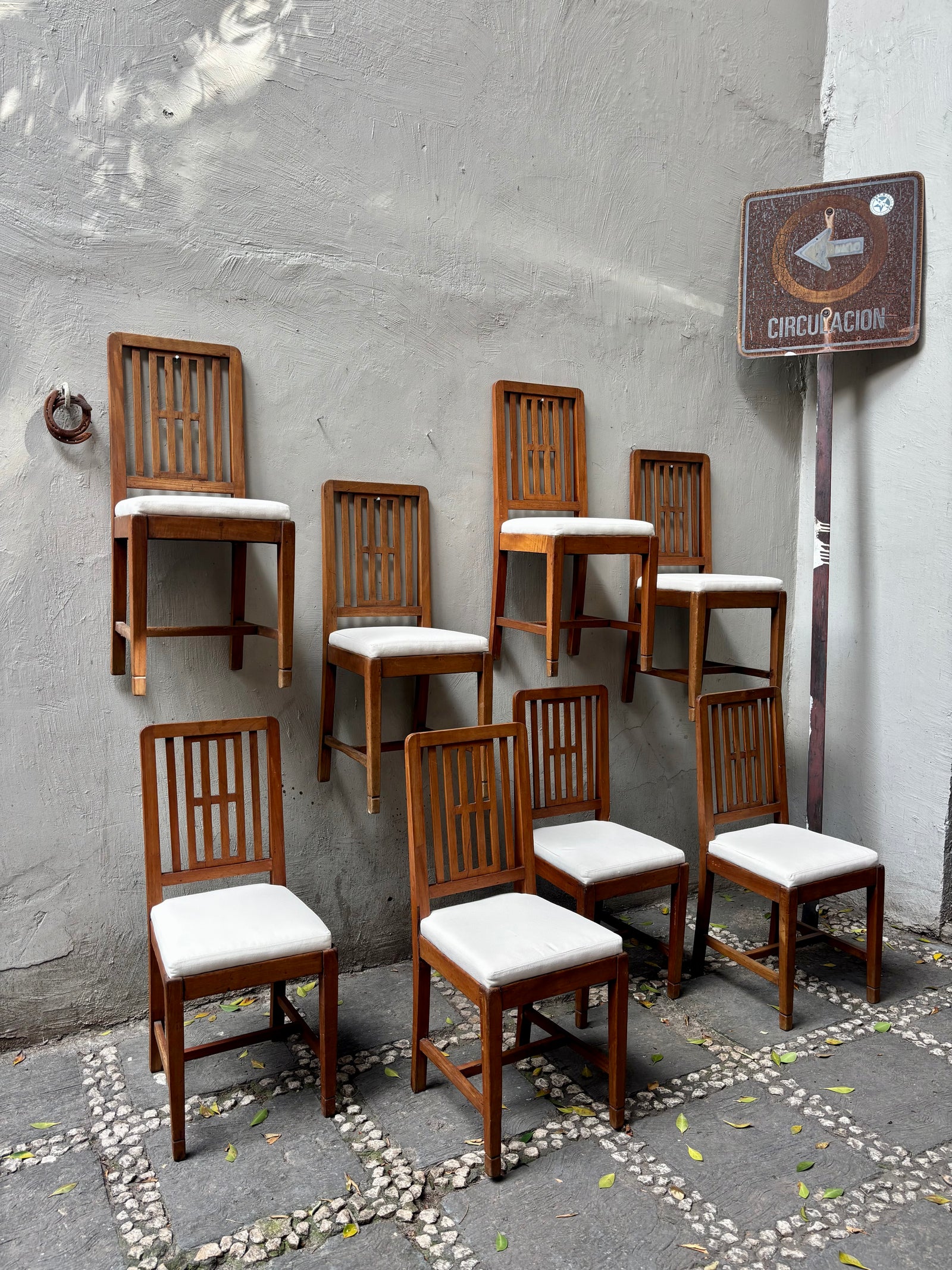 Sillas de cedro