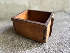 Medida cuartillo de madera