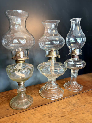Quinqués de vidrio
