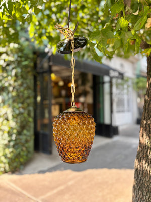 Lámpara forma de piña