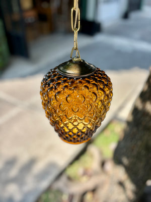 Lámpara forma de piña