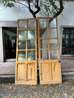 Par de Puertas vidrieras