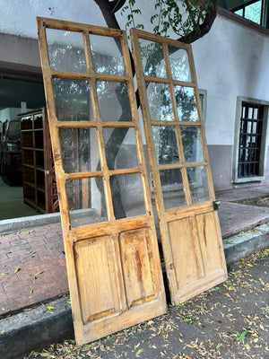 Par de Puertas vidrieras