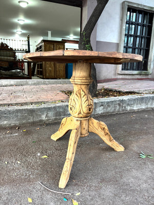Mesa redonda pedestal