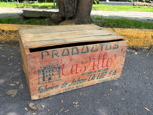 Cajas de fábrica de jabón