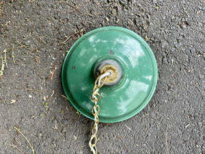 Lámpara industrial porcelanizada