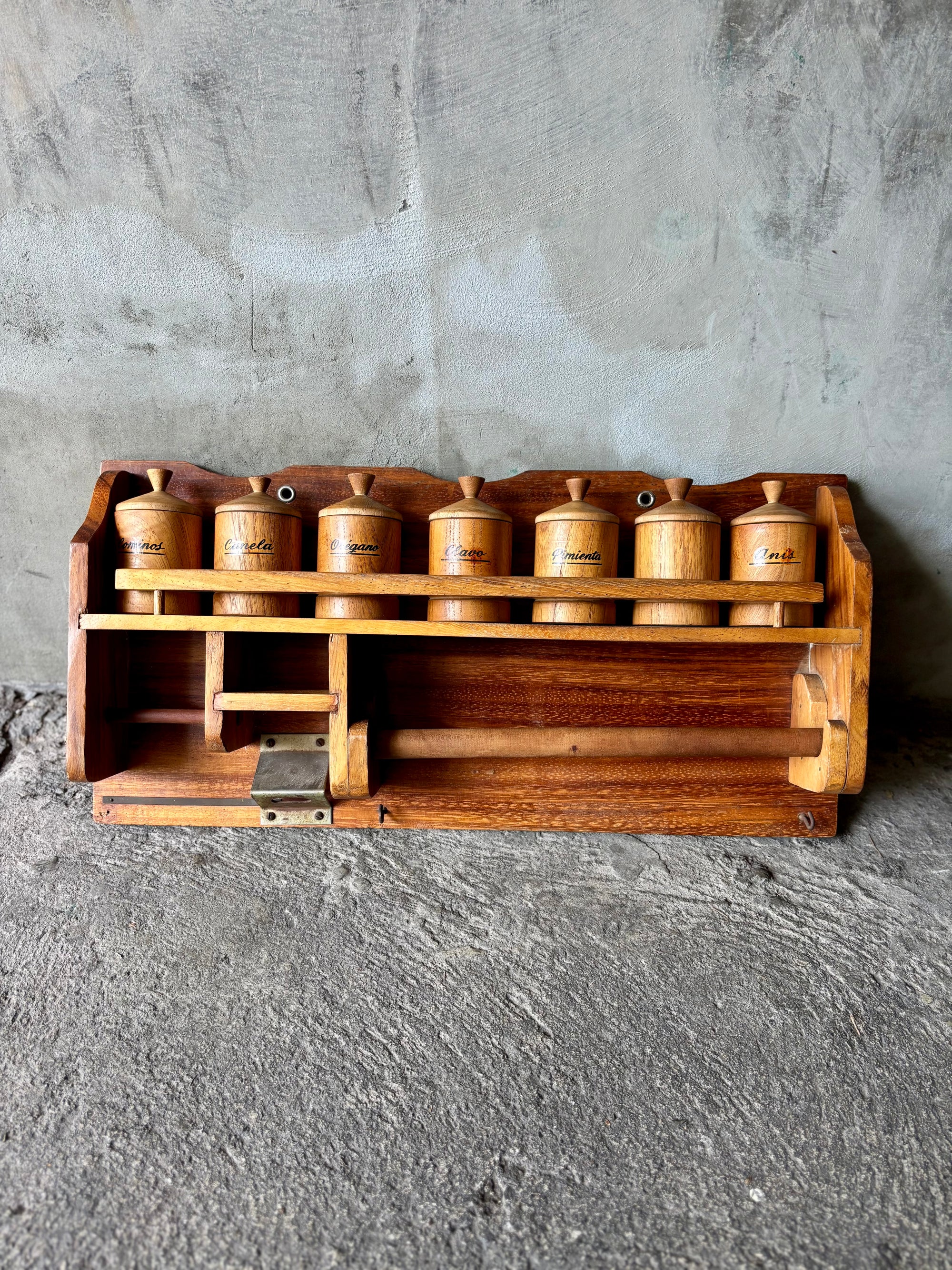 Especiero de madera