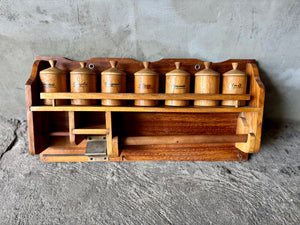 Especiero de madera