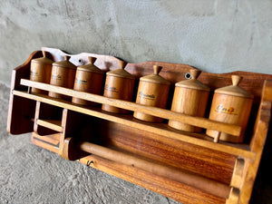Especiero de madera