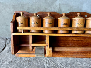 Especiero de madera