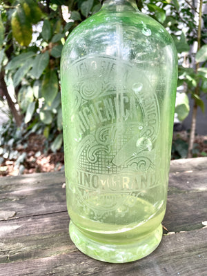 Sifón cristal de Uranio