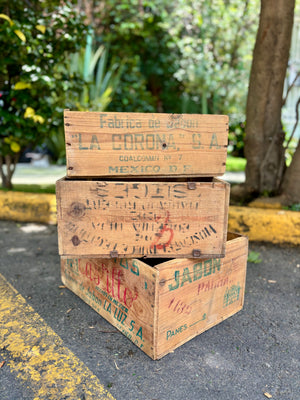 Cajas de fábrica de jabón
