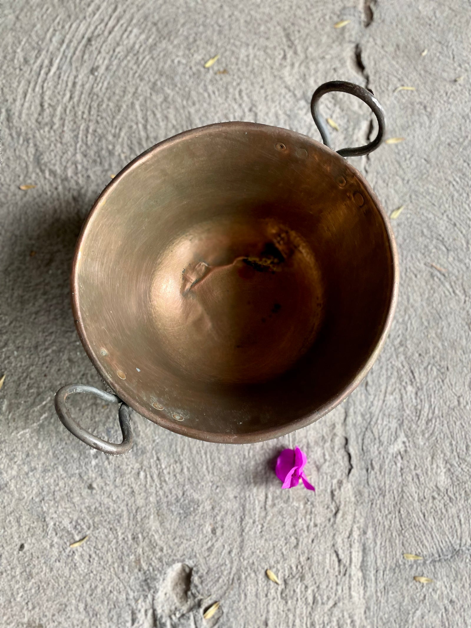 Cazo de cobre grande