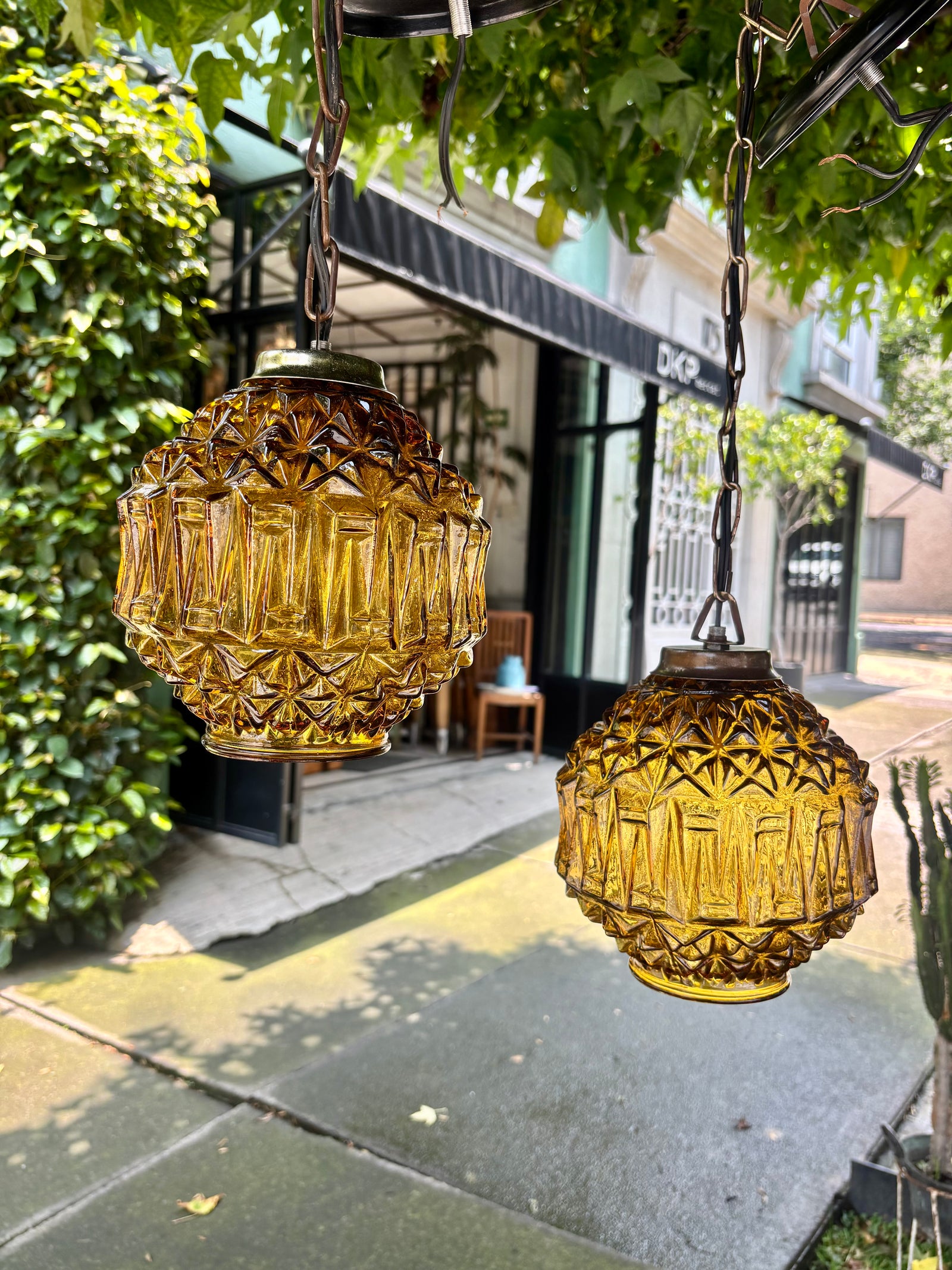 Lámparas ambar