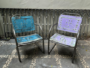 Butacas metálicas