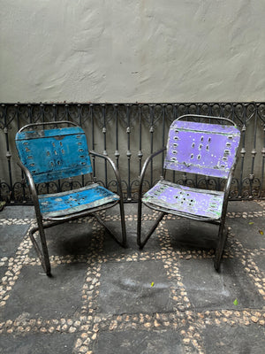 Butacas metálicas