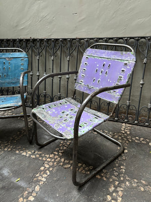 Butacas metálicas