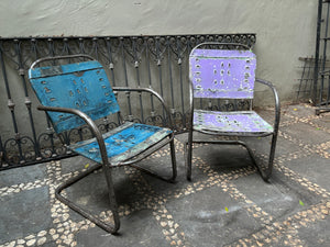 Butacas metálicas