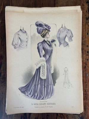 Ilustraciones de “La moda elegante”