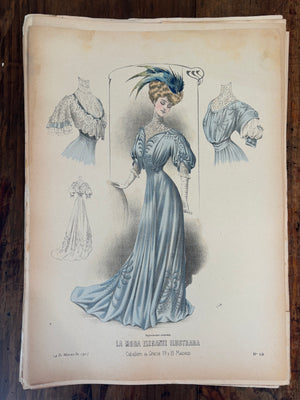 Ilustraciones de “La moda elegante”