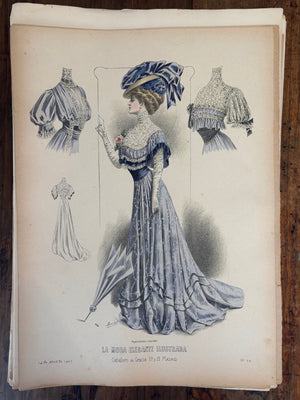 Ilustraciones de “La moda elegante”