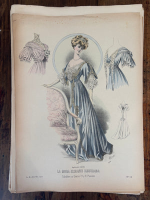 Ilustraciones de “La moda elegante”