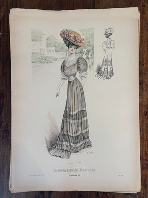 Ilustraciones de “La moda elegante”